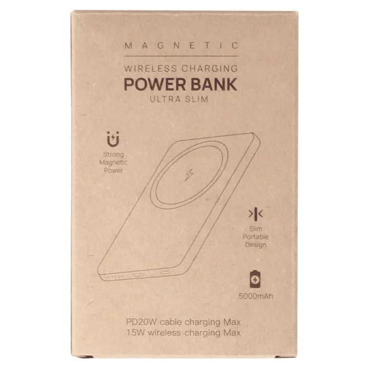 Slim Metal Magnetic Power Bank 5000 mAh - image 8