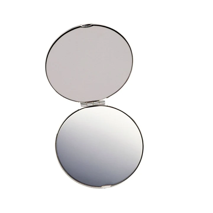 Silver Compact Mirror - image 1