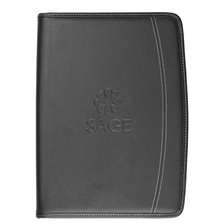 The Flare A4 Imitation Leather Zip Compendium - image 4