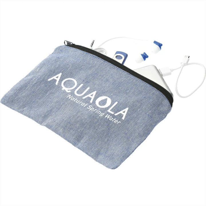 Recycled Cotton Twill Pouch - image 9