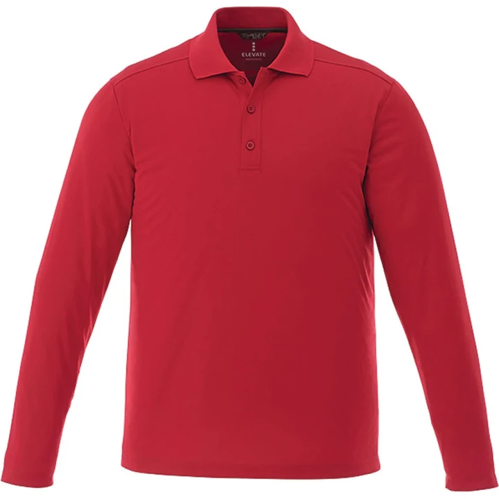 Mori Long Sleeve Polo - Mens - image 6