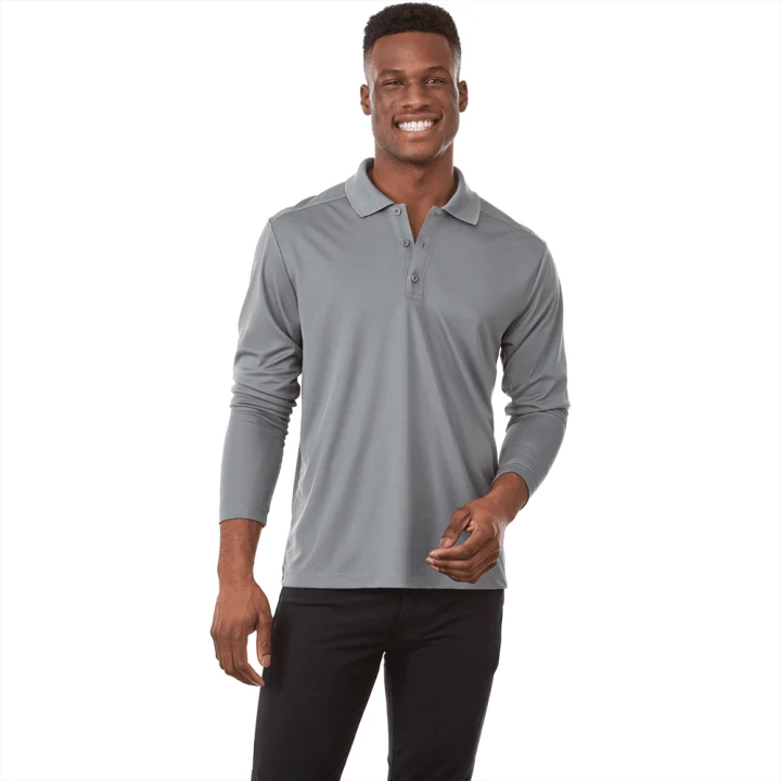 Mori Long Sleeve Polo - Mens - image 2