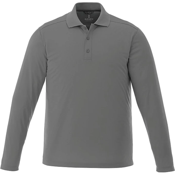 Mori Long Sleeve Polo - Mens - image 9