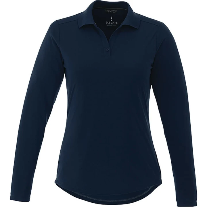 Mori Long Sleeve Polo - Womens - image 9