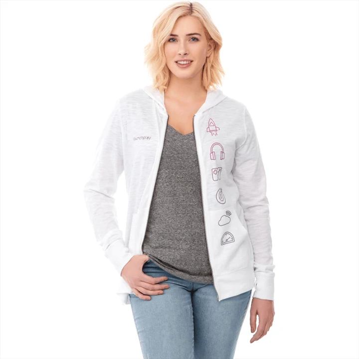 Garner Knit Full Zip Hoody - Womens - image 1