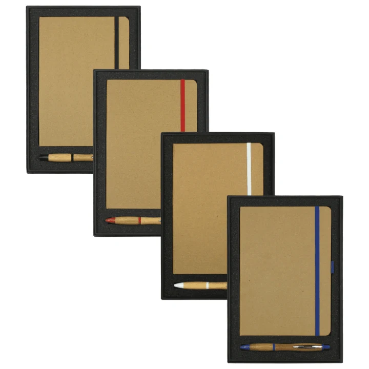 Gift Set w/ JB1022 Colour Bound Journal & 4104 Nash Bamboo Pen - image 1