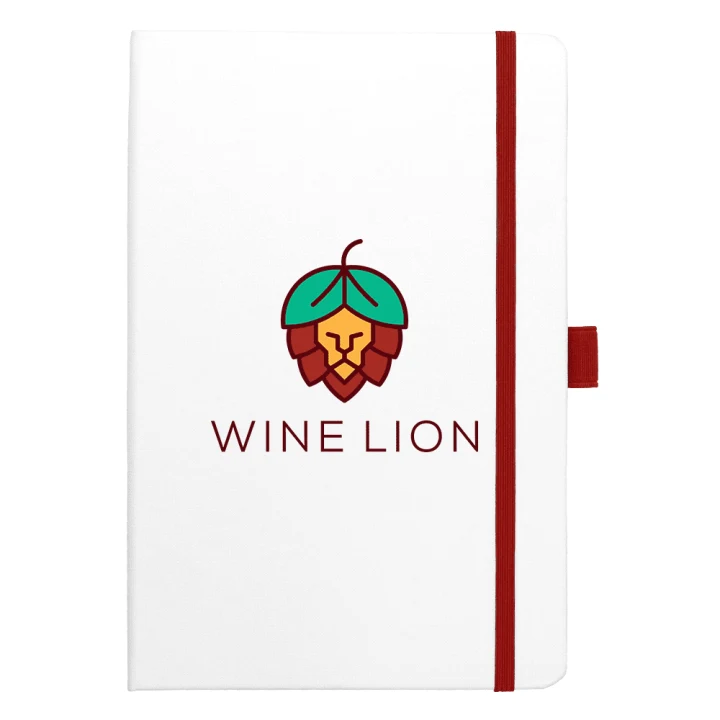 Nova White Bound JournalBook w/ Coloured Accents - image 19