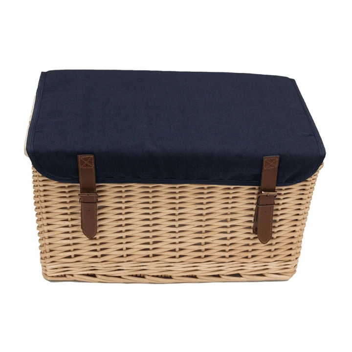 Trekk Wicker Basket w/ Picnic Table - image 6