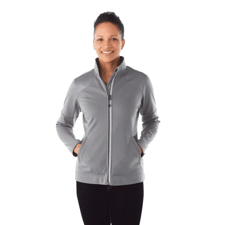 Women's Senger Knit Full Zip Performance Jacket w/ Thumb Holes - image 1