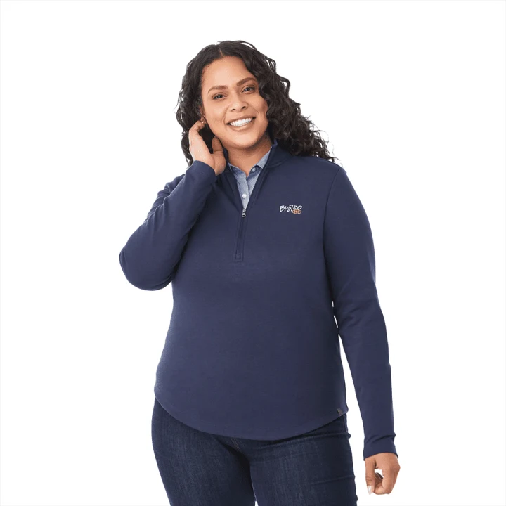 Rigi Eco Knit Quarter Zip - Womens - image 3