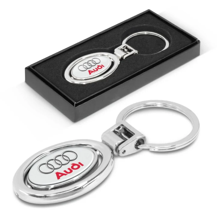 Spinning Metal Key Ring - image 1