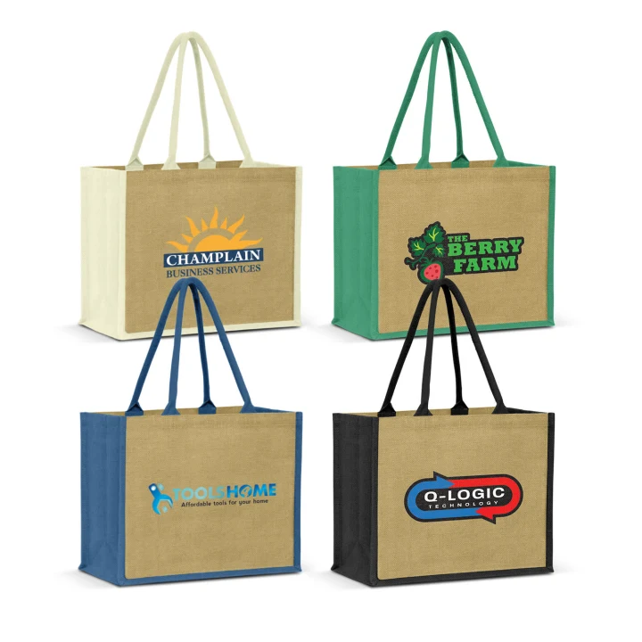 Torino Jute Tote Bag - image 1
