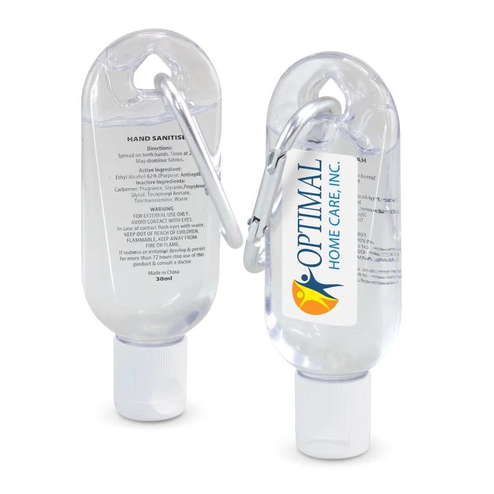 Carabiner Hand Sanitiser 30ml - image 1