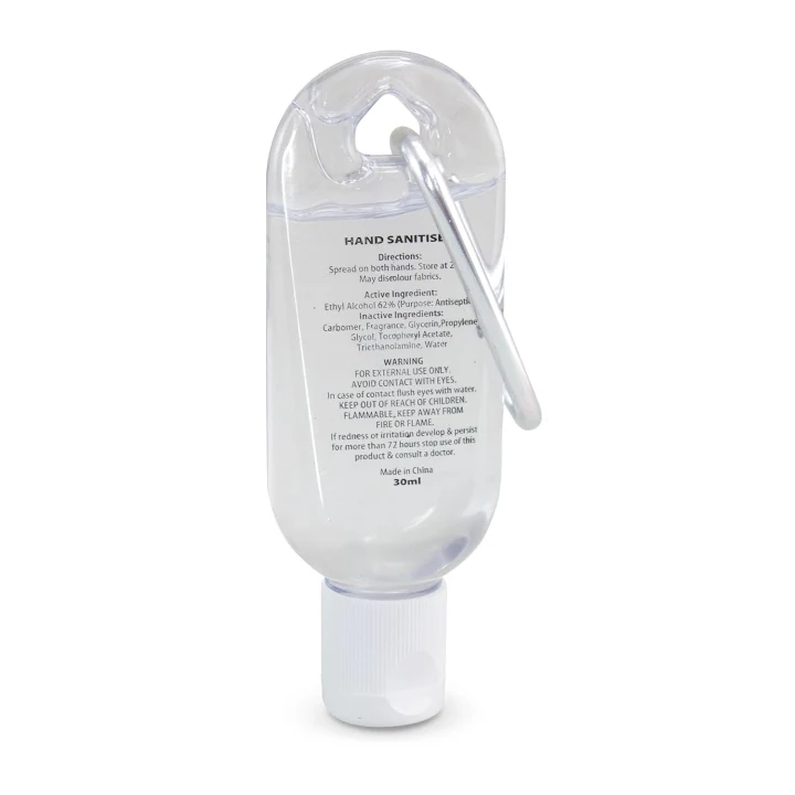 Carabiner Hand Sanitiser 30ml - image 3