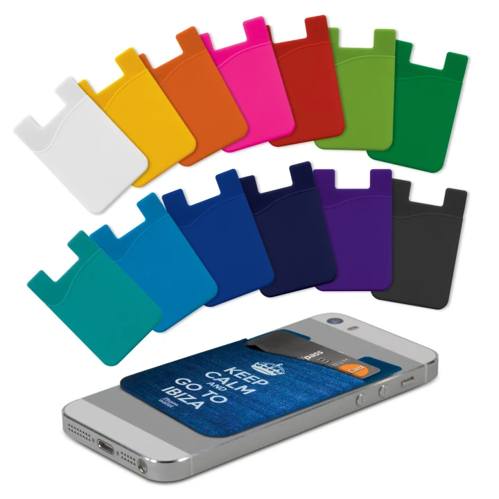 Silicone Phone Wallet - Full Colour - image 1