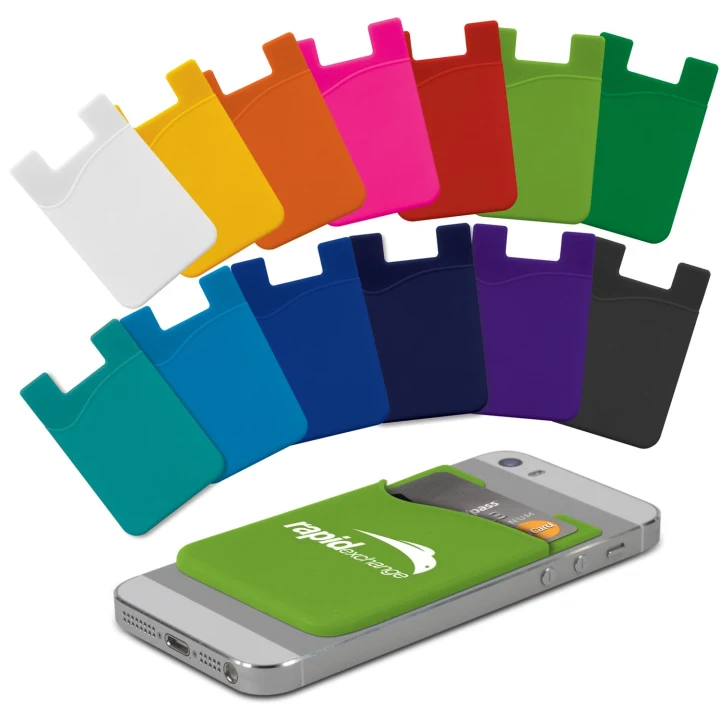 Silicone Phone Wallet - Indent - image 1