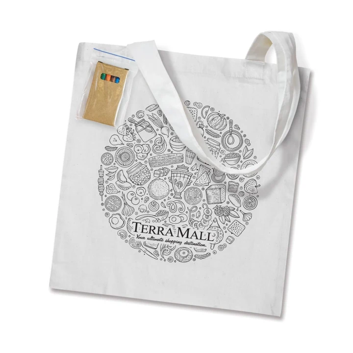 Sonnet Colouring Tote Bag - image 1