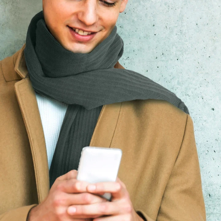 Nebraska Cable Knit Scarf - image 6