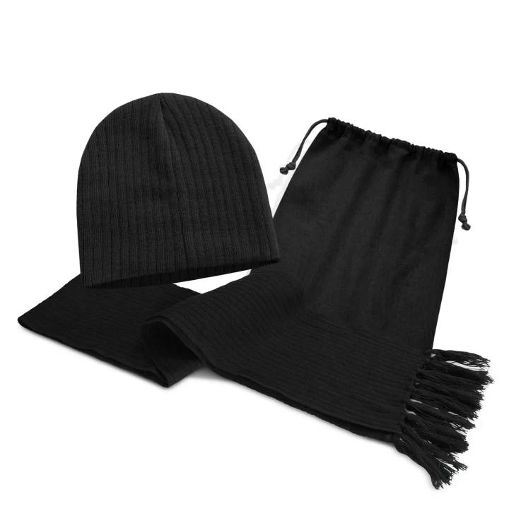Nebraska Scarf and Beanie Set - image 4