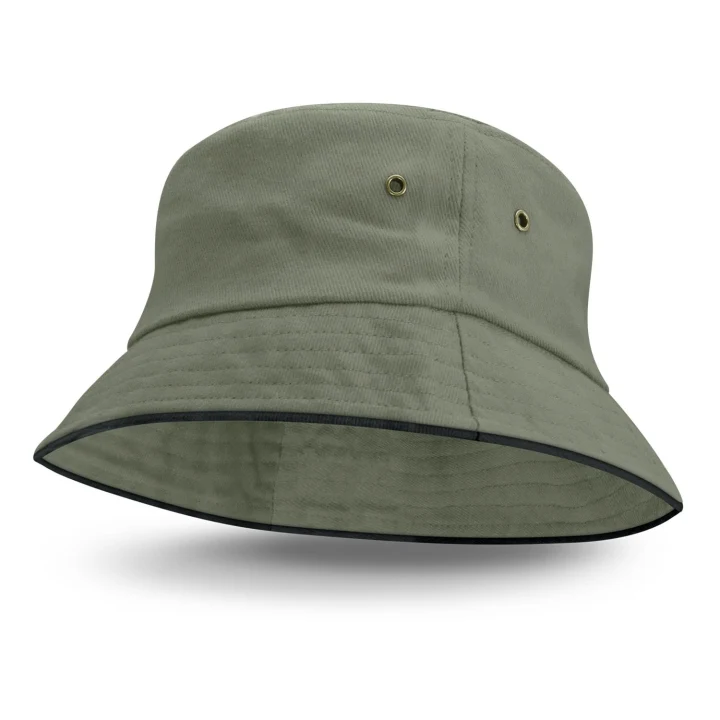 Bondi Bucket Hat - Black Sandwich Trim - image 2