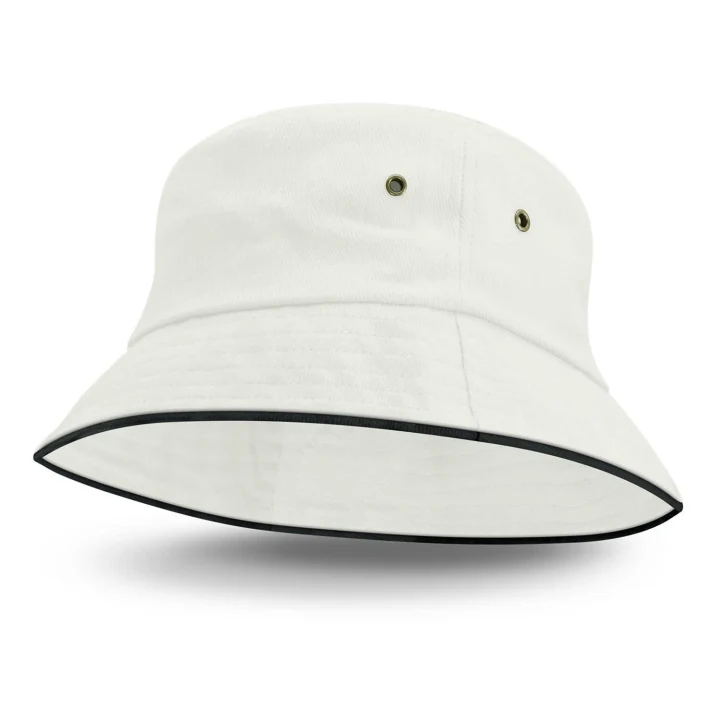 Bondi Bucket Hat - Black Sandwich Trim - image 3