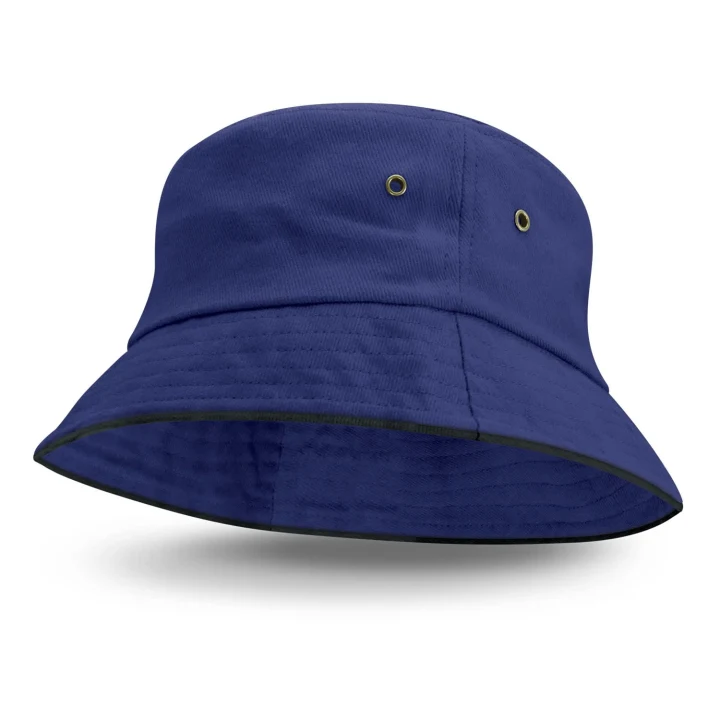 Bondi Bucket Hat - Black Sandwich Trim - image 8