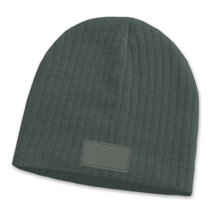 Nebraska Cable Knit Beanie with Patch - image 3