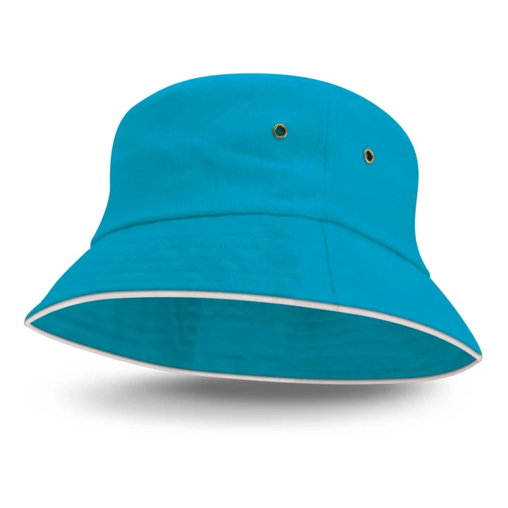 Bondi Bucket Hat - White Sandwich Trim - image 3