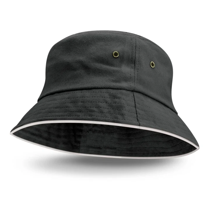 Bondi Bucket Hat - White Sandwich Trim - image 6
