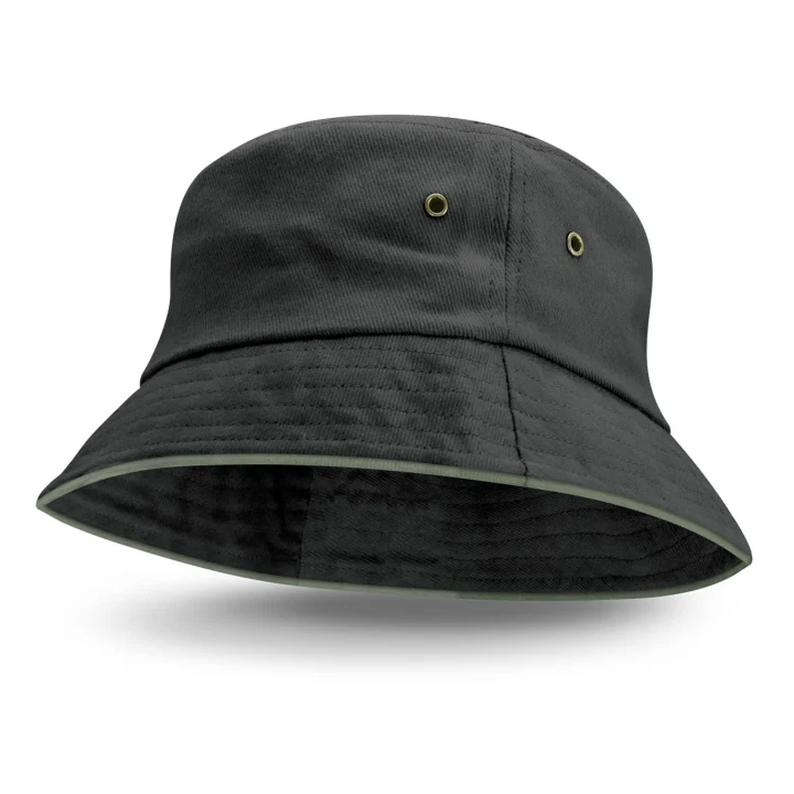 Bondi Bucket Hat - Coloured Sandwich Trim - image 2