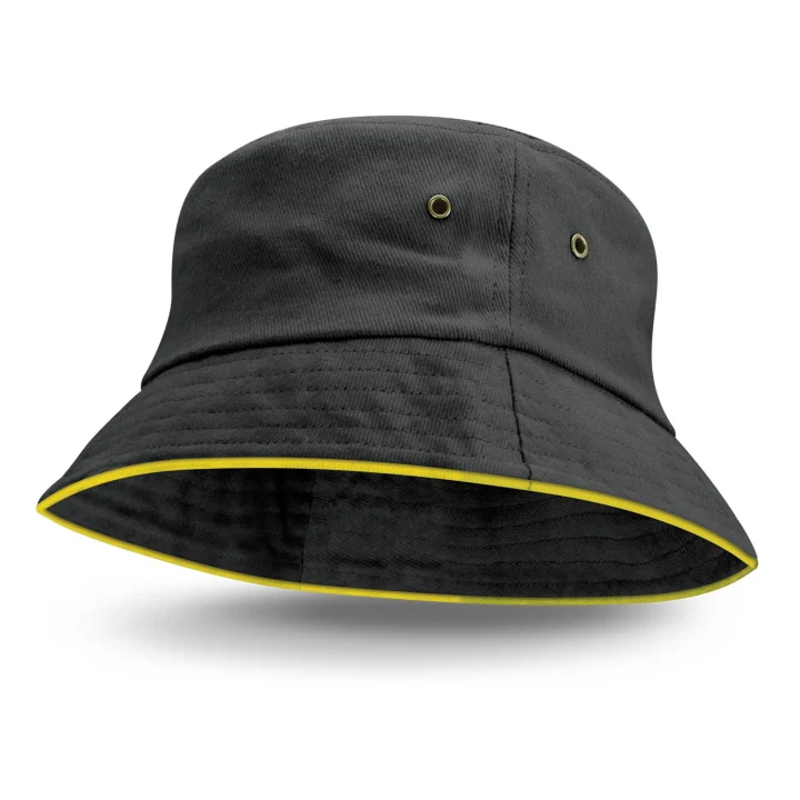 Bondi Bucket Hat - Coloured Sandwich Trim - image 3