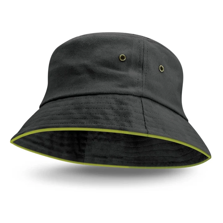 Bondi Bucket Hat - Coloured Sandwich Trim - image 6