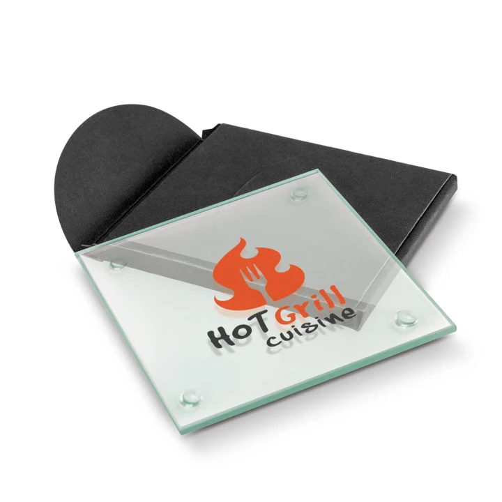 Venice Single Glass Coaster - Square - image 1