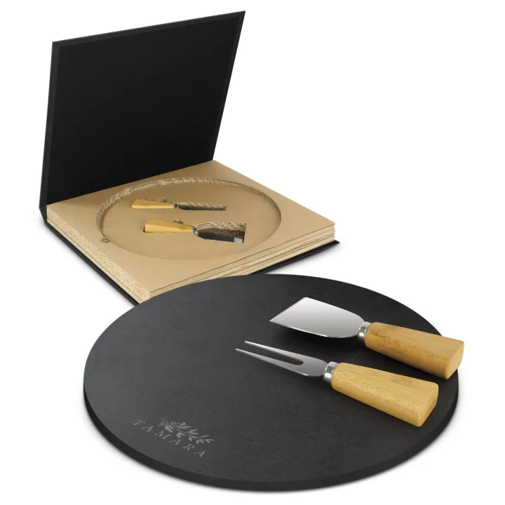 Ashford Slate Cheese Board Set - image 1