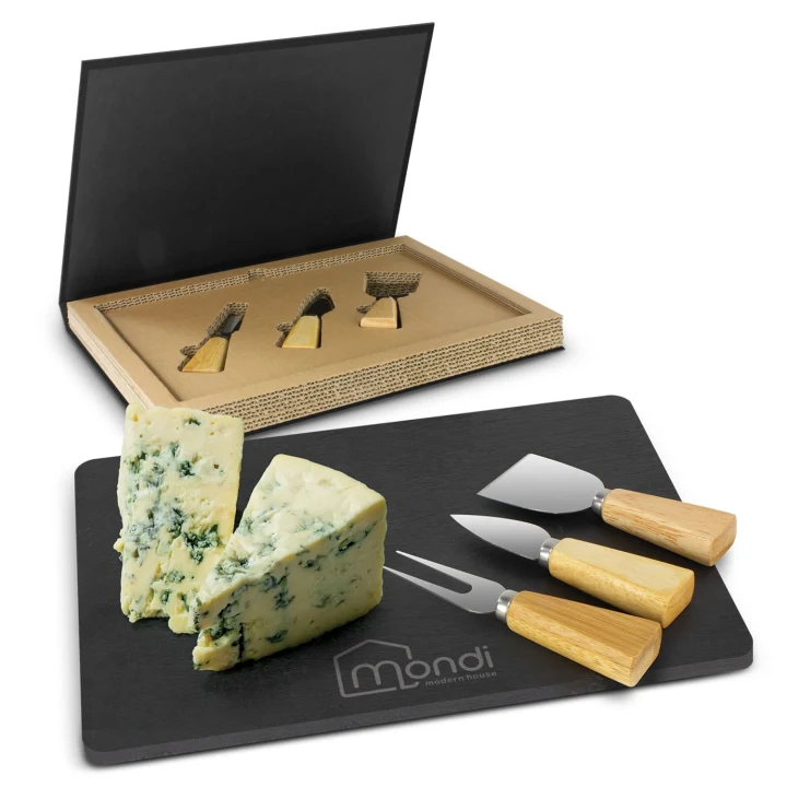 Montrose Slate Cheese Board Set - image 1