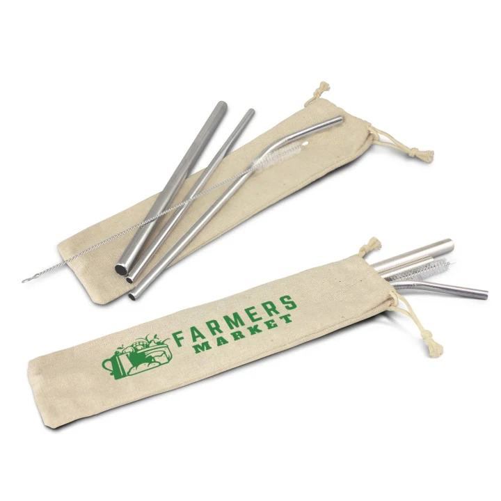 Stainless Steel Straw Set - image 1