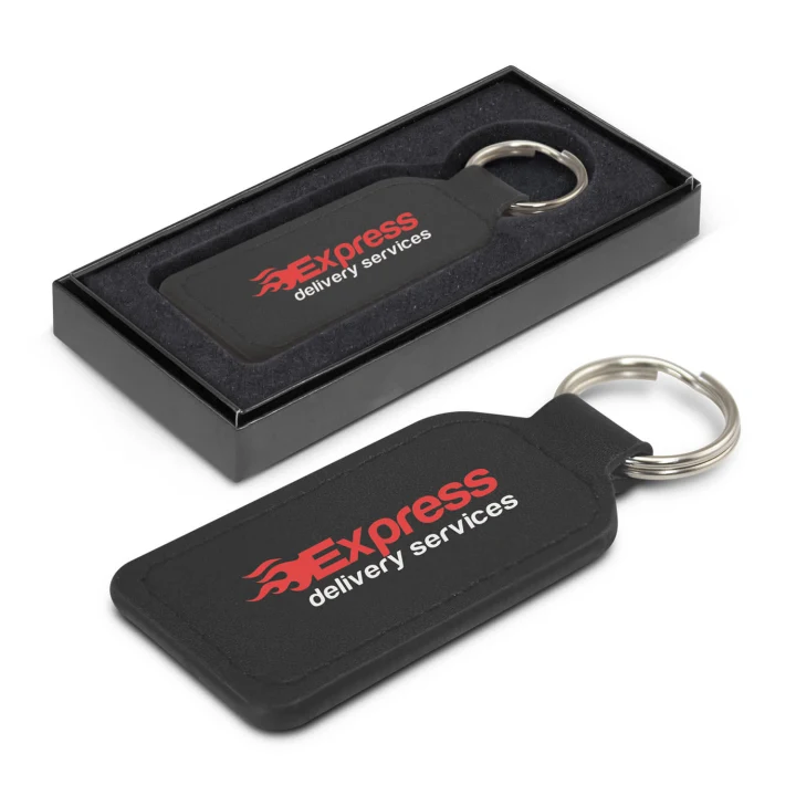 Prince Leather Key Ring  - Rectangle - image 1