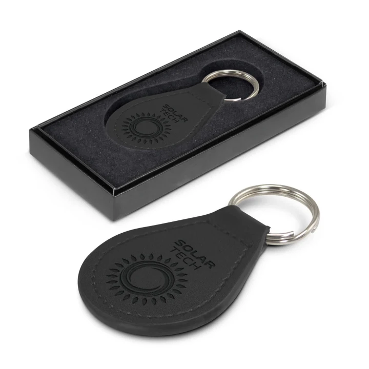 Prince Leather Key Ring - Round - image 1
