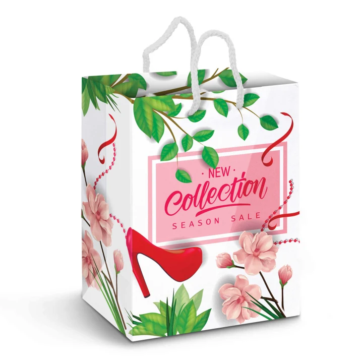 Large Laminated Paper Carry Bag - Full Colour - image 1