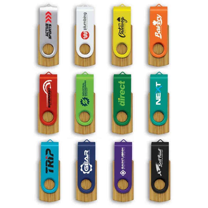 Helix 4GB Bamboo Flash Drive - image 3