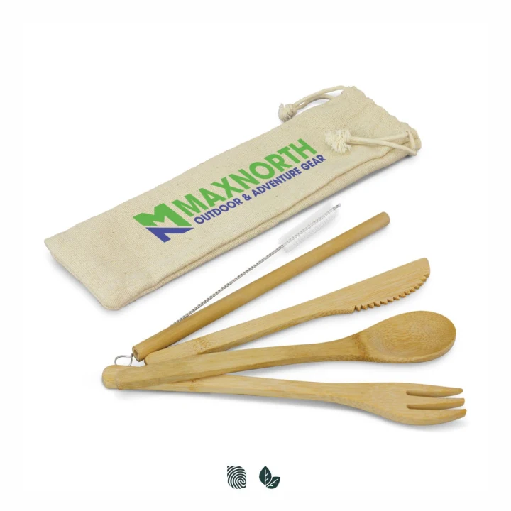 Bamboo Cutlery Set - image 1
