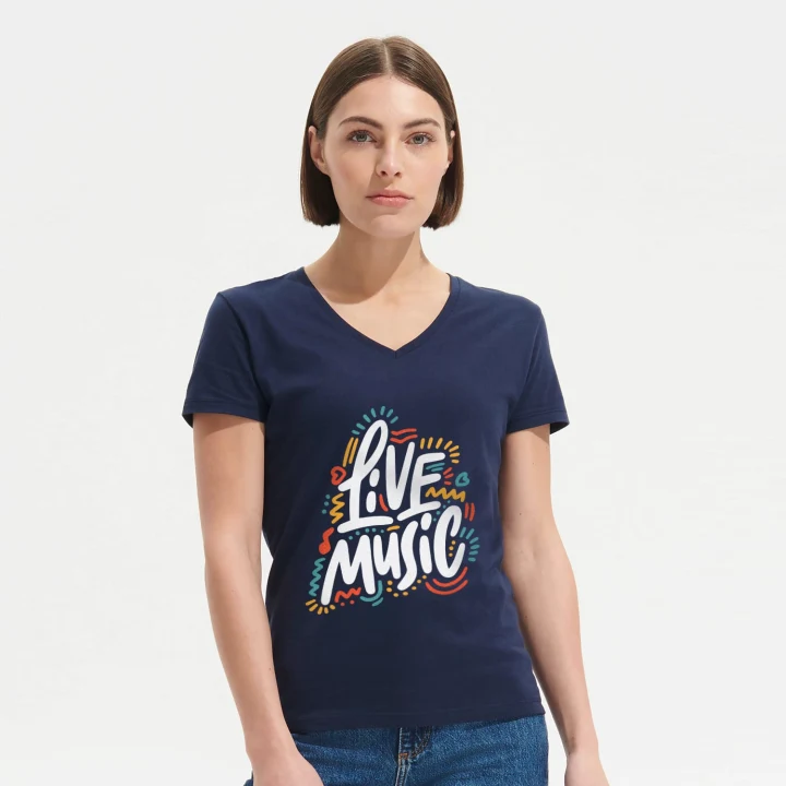 SOLS Imperial Womens V Neck T-Shirt - image 7