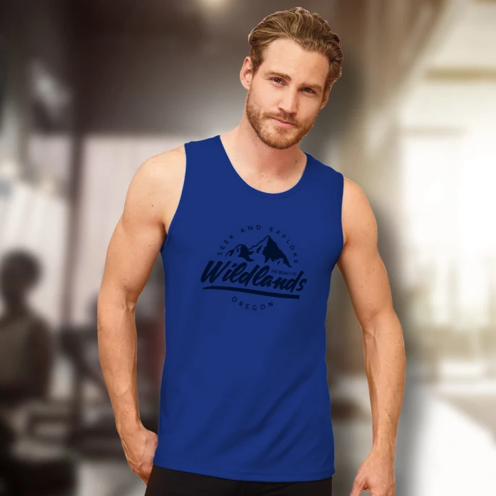 SOLS Sporty Mens Tank Top - image 5