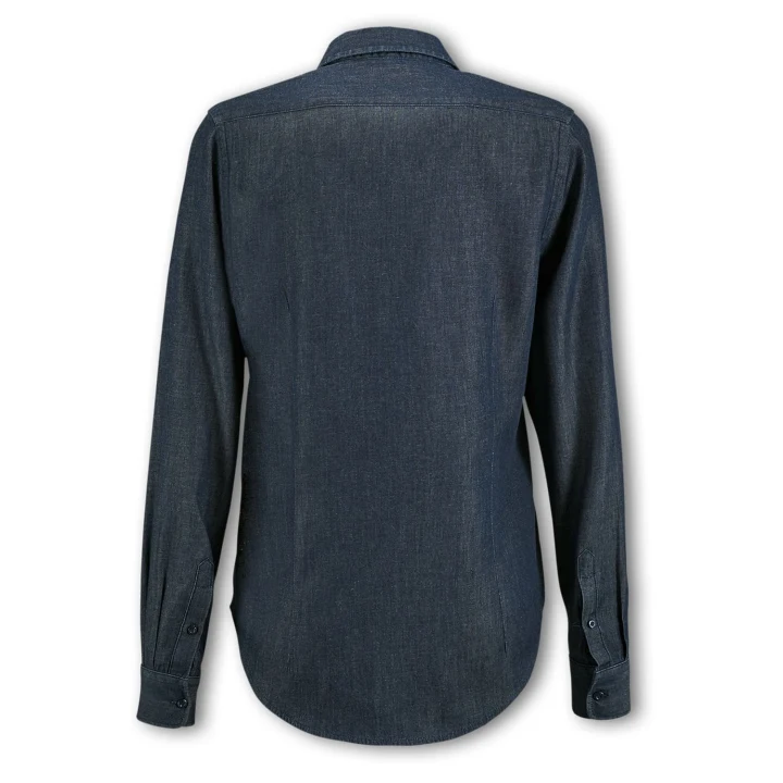 SOLS Barry Women's Denim Shirt - image 3