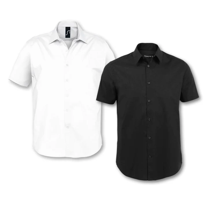 SOLS Broadway Short Sleeve Shirt - image 4