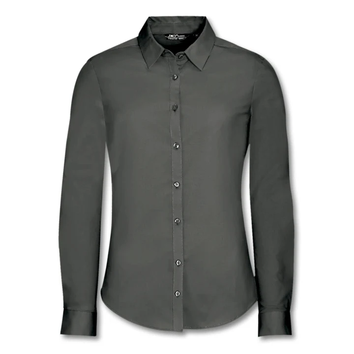 SOLS Blake Women's Long Sleeve Shirt - image 4