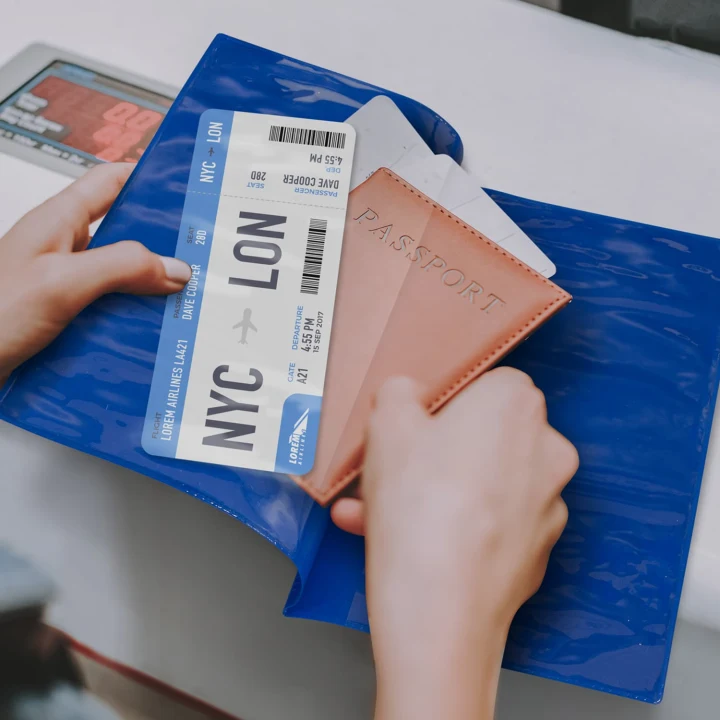 Vinyl Travel Wallet - image 6