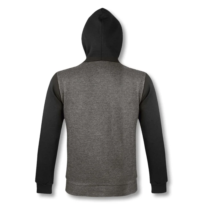 SOLS Silver Unisex Zipped Sweatshirt - image 3