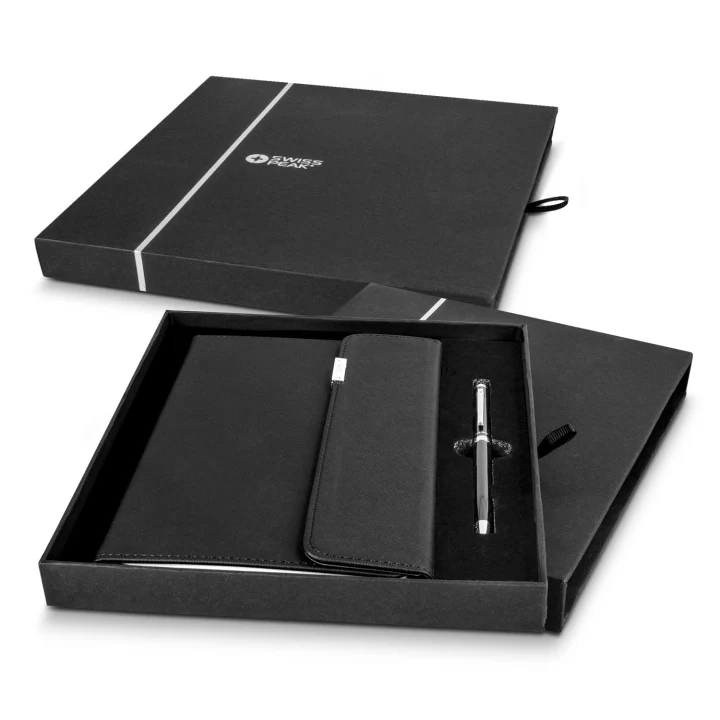 Swiss Peak A5 Notebook and Pen Set - image 1