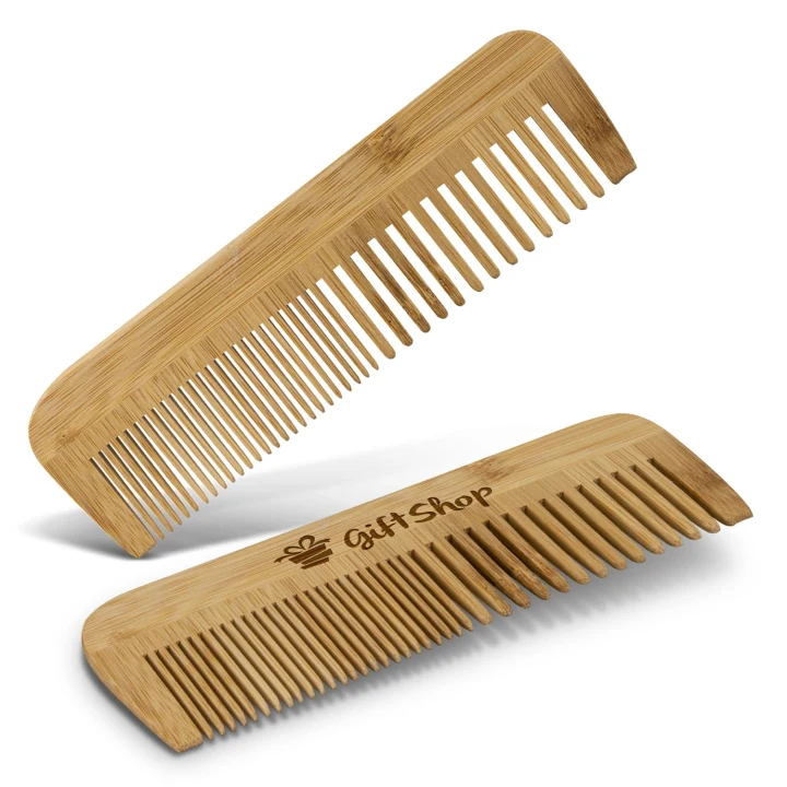 Bamboo Hair Comb - image 2